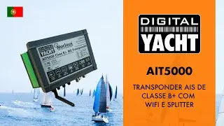 AIT5000 &ndash; Transponder AIS Classe B+ SOTDMA &ndash; Digital Yacht Portugal