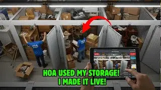 HOA Allowed Members to Use My Storage Facility &mdash; Auctioned Everything &mdash; Unaware I Scheduled It Live!
