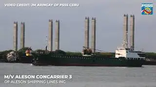 SHIP SPOTTING | M/V Aleson Concarrier 3 of Aleson Shipping Lines Inc