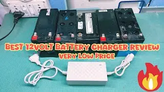 Low Price Best 12Volt Battery Charger Review | 12volt battery charger kaise banaen 