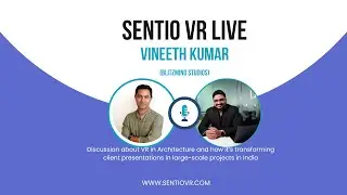 VR in Architecture | Live with Vineeth | Managing Director, Blitzmind