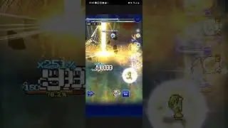 FFRK JP - Bahamut FFT0 Water weak Magic weak HSC 21.75s feat. Strago!