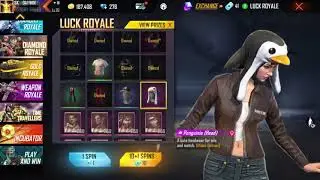 AMAZING NEW GOLD ROYALE 😱 SPIN TO GET 😎 NEW CHARACTER BUNDLE 🔥 FREE FIRE