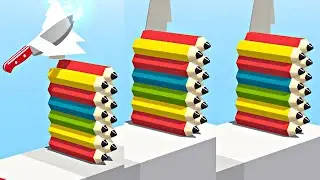 Slice It All - MAX LEVEL Gameplay Walkthrough Android, iOS  NEW UPDATE