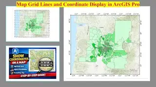 Настройка сетки карты в макете ArcGIS Pro.