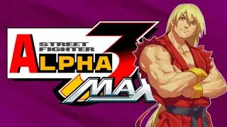 Ken (vs Hardest AI) l STREET FIGHTER Alpha 3 Max [PSP] Gameplay (Arcade Mode) #9