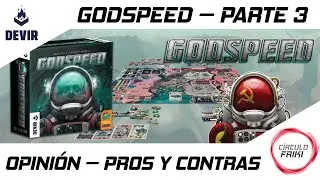 ⭕GODSPEED: 👩‍🚀👨‍🚀 Reseña - Opinión con Pros y Contras 👨‍🚀👩‍🚀 Eurogame - juego de mesa - Devir