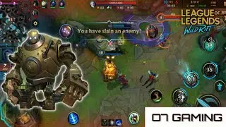 How to Hook ? | League of Legends (Wild Rift) - BLITZCRANK (Tank) - Gameplay