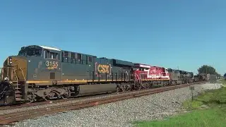 TWO for ONE! CSX D514-22 [M453- L793] - Amtrak P098-22 - Tri-Rail P614-22 - 8/22/25
