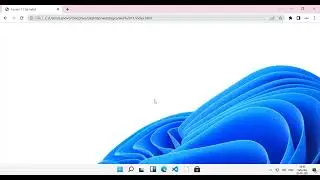 I created windows 11 clone using HTML,CSS and javascript 🔥❤
