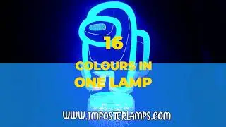 Among Us LED 3D Neon Light Up Lamp