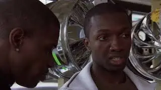 The Wire - Marlo's crew noticed Monk wearing a bulletproof vest