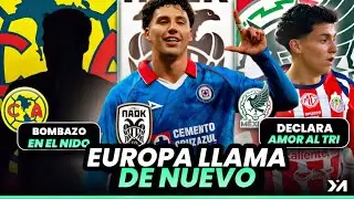 Jorge Sánchez a Grecia; América tendrá nuevo 10 sudamericano; Richie Ledezma se declara al Tri