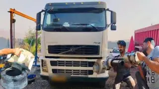 Trailer Axle Brake Repair Failure | Drum Broken & Parts Unavailable