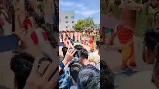 Onam celebration in our Excel engineering college #shorts #trending #viral #youtubeshorts #celibrate