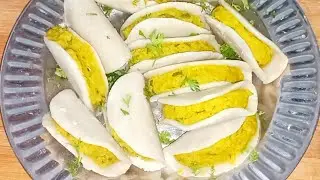 Authentic Style Hara Matar Aur Chana Dal Mix Dal Faara Recipe|How to make Stuffed Chana Dal Faara👌💙💙
