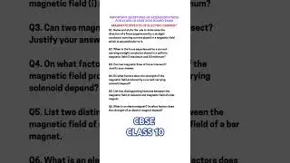 Important questions of science(physics) for class 10 cbse board exam 2025 #cbseclass10