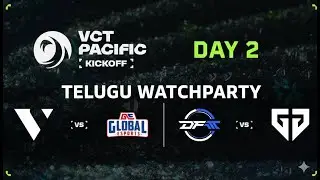 🔴VCT Pacific Day-2 (Telugu Watchparty Boltee!!) #valorant #valorantlive #vct