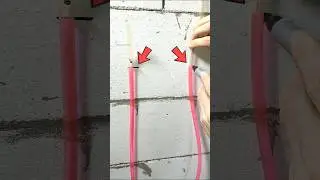 How to Accurately Measure a Horizontal Level with a Hose #shorts #diy #tips #skills