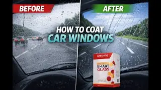 How to Coat Car Windows &ndash; Gtechniq Smart Glass Coating Explained