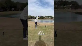 Thin to win 😭 #golf #golfswing #golfer #shorts #like