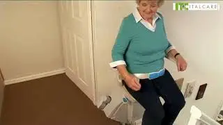 Sedile con rotazione automatica in azione - powered by ITALCARE