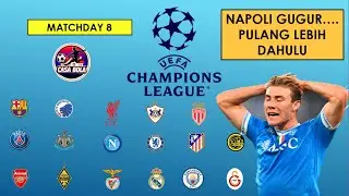 HASIL LIGA CHAMPION EROPA TADI MALAM 29 JANUARI 2026_NAPOLI PULANG LEBIH DULU_KLASMEN & STATISTIK