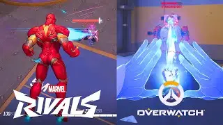 Marvel Rivals Vs Overwatch 2 Similar Moveset Comparison