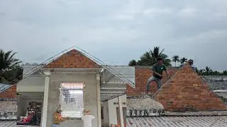 Khá Hồi Hộp Ngày Lắp Cửa Và Đỗ Chữ A Không Biết Sẽ Ra Sao | TTVlog 