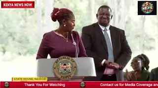 Thika Town MP Alice Nganga at the State House; The President's Award