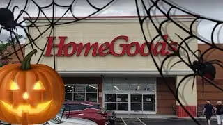 HomeGoods Halloween 🎃  First Trip. #HALLOWEEN2021