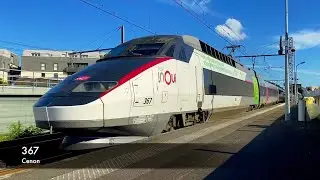 TGV Atlantique rénov° Carmillon entre Paris et Bordeaux