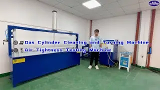 Suncenter Gas Cylinder Cleaning and Turning Machine/Air Tightness Testing Machine