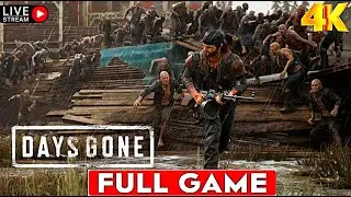 DAYS GONE  HARDCORE FULL GAME NO BREAK [4K 60FPS | PS4 PRO] 🔥TRENDING 2025