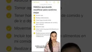 #habitos que te ayudan a #sentirsebien #lifestyle #nutritips #consejosdenutricion #mejorsalud #salud