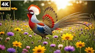 Explore the World of 100 Exotic Tropical Birds | Ultra-HD 4K Nature ASMR |wildsound