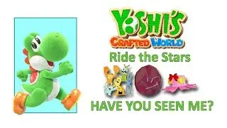 Yoshi's Crafted World Hidden Crafts in Ride the Stars