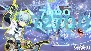 C6 Chongyun & C0 Shenhe | Test Damage - Genshin Impact