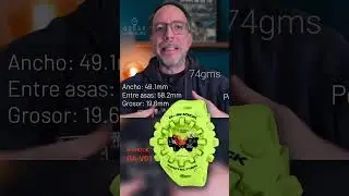 &iexcl;El G-SHOCK tama&ntilde;o OMNITRIX!  El Casio GA-V01 podr&iacute;a ser el reloj m&aacute;s grande de su historia