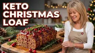 Рецепт большого рождественского кето-рулета с мясом || Эмма Войси
