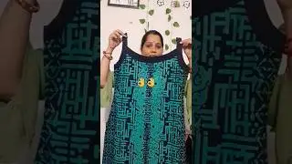 मैंने बनाया पुरानी साड़ी से design suit 👌👌#silaai #dress #shortvideo #silaai tutorial