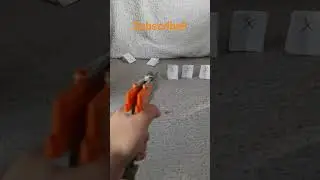 Lego Prototype Semi-Auto Spring Powered Pistol (3 Stud Wide)