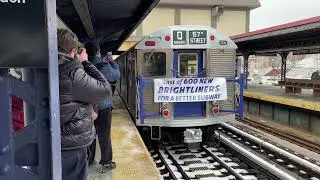⁴ᴷ⁶⁰ LAST CHANCE: Final R32 Farewell on the (Q) Line arrives at Brighton Beach (01/09/22)
