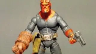 MEZCO HELLBOY SERIES 1 ACTION FIGURE MOVIE TOY REVIEW