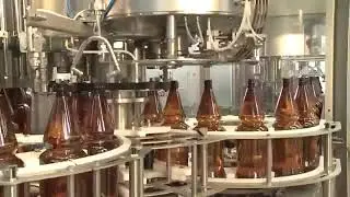 AVE TECHNOLOGIES UNIBLOC Bottling Line for Glass and PET Bottles