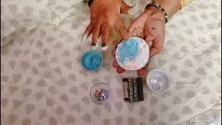 How to make Mini table from thread roll craft 🩷👍#beautiful #table #craft #thread #mirror