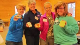 Scrap n Stamp at  Camp Shamineau
