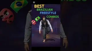 BEST 🇧🇷Brazilian freestyle👺🌪 dress combination freefire || No top up dress combination free fire ||