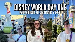 DISNEY WORLD VLOG! Day 1 - Magic Kingdom, All Star Movies & an evening at Epcot ✨🎢🍭