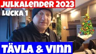 Tävla & vinn i årets julkalender! Julkalender 2023 - Lucka 1 #husbilsliv #husbilsresor #husbilstips